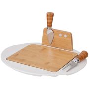 НАБОР ДЛЯ СЫРА LEFARD LEFARD «NATIVE» 3 ПР. НА ДЕРЕВ.ПОДСТАВКЕ 28,5*23,5*6,3 СМ (КОР=12ШТ.)