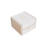 Подарочная упаковка квадратная средняя 170х170х120 мм Белая (на магнитах) арт. 14.70345.01